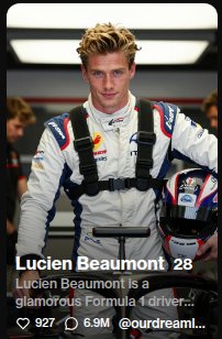 Personaggio fidanzato IA Lucien Beaumont